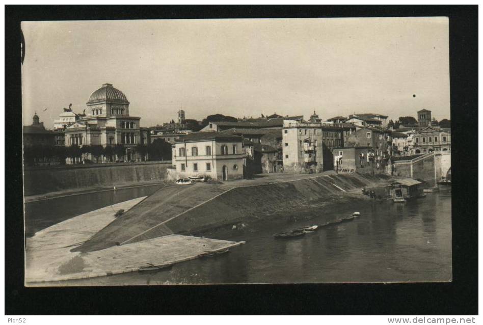 1767-ROMA TERMINI-ISOLA TIBERINA-FP - Fiume Tevere