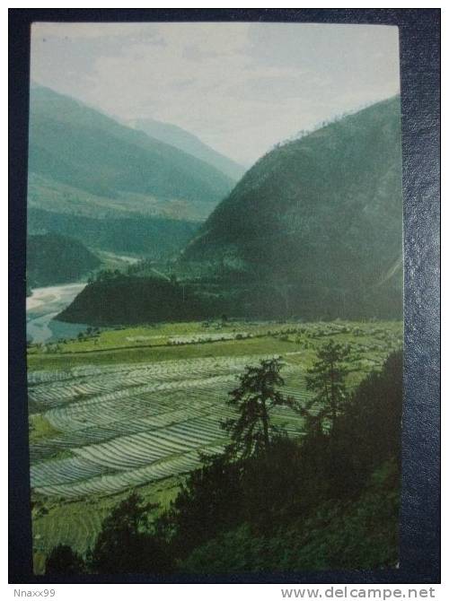 China - Tibet - Terraced Fields In Tsayul, Southeastern Tibet - Tíbet