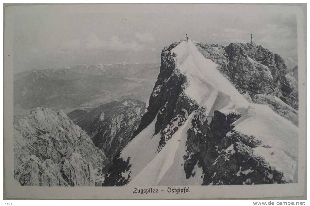 Zugspitze,Ostgipfel,Münchner Haus,1921, D.u.Oe.A.-V., Sektion München, - Alpinisme