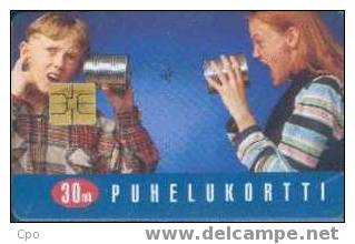 # FINLAND AVANT-A16 Children With Canned Food 30 So3 02.96  Tres Bon Etat - Finland