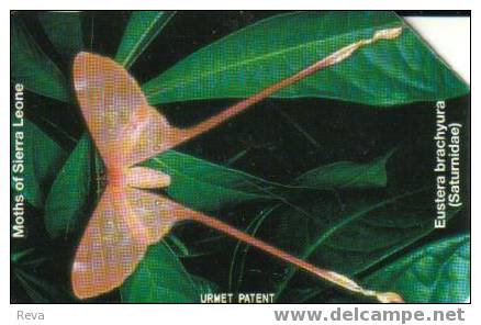 SIERRA  LEONE  200  U  MOTH  INSECT   SRL-14  READ DESCRIPTION !!!! - Sierra Leona