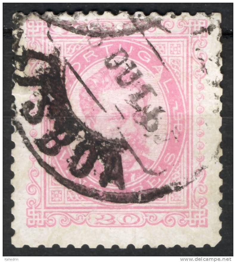 Portugal 1882-´84, Mi. # 62 (o), King Luis I - Gebruikt