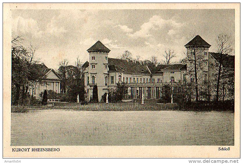 TOP Schloss Rheinsberg - Kurort 1927 ! - Rheinsberg