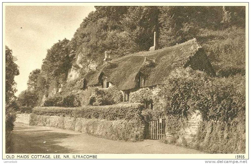 Britain United Kingdom - Old Maids Cottage, Lee Nr. Ilfracombe Postcard [P104] - Ilfracombe