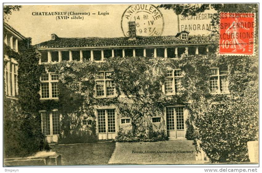 16 - CPA Chateauneuf - Logis - Chateauneuf Sur Charente