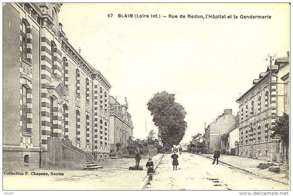 BLAIN - L'Hopital Et La Gendarmerie - Blain