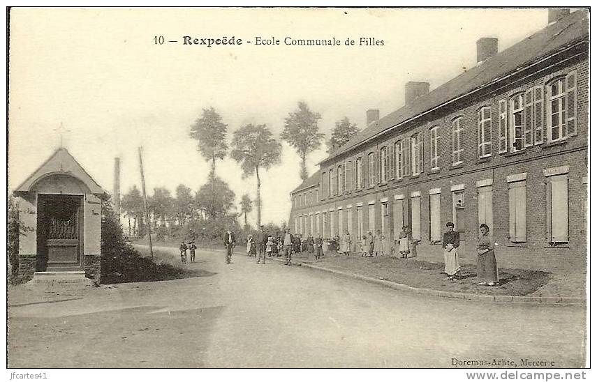 59 - REXPOEDE - Ecole Communale De Filles - Autres & Non Classés