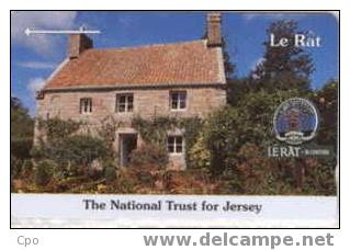 # JERSEY JER44 Le Rat 40 Gpt 02.93 25000ex Tres Bon Etat - Jersey En Guernsey