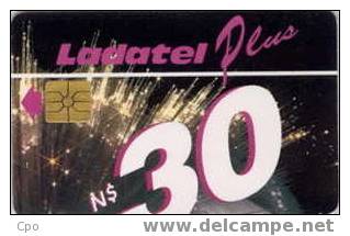 # MEXICO A15 Ladatel Plus - Fibre Optic 30 Gem   Tres Bon Etat - Messico
