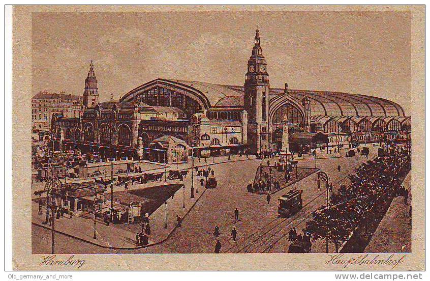 Hamburg Hauptbahnhof 1943 - Mitte