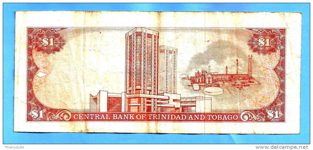 Trinite & Tobago 1 Dollar 1995 Oiseau Prefix NT Signature 7 Bird Skrill Paypal OK - Trinidad En Tobago