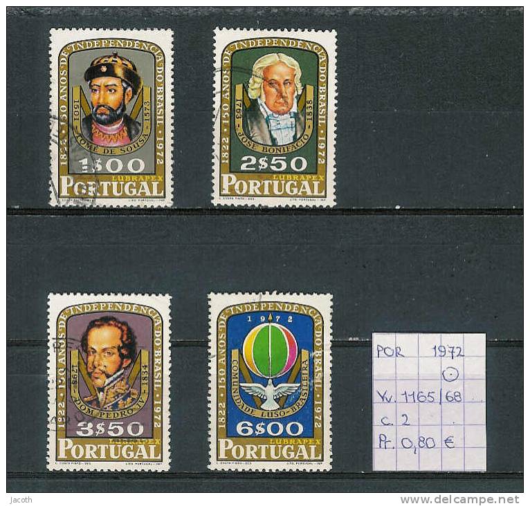 Portugal 1972 - Yv. 1165/68 Gest./obl./used - Oblitérés