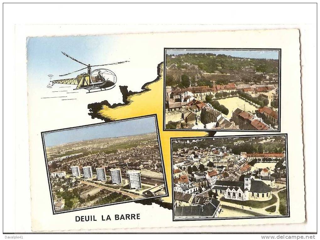 95  DEUIL  LA  BARRE 3  VUES - Deuil La Barre