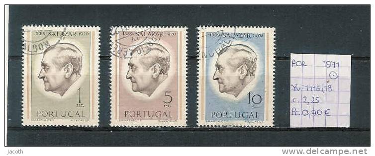 Portugal 1971 - Yv. 1116/18 Gest./obl./used - Used Stamps