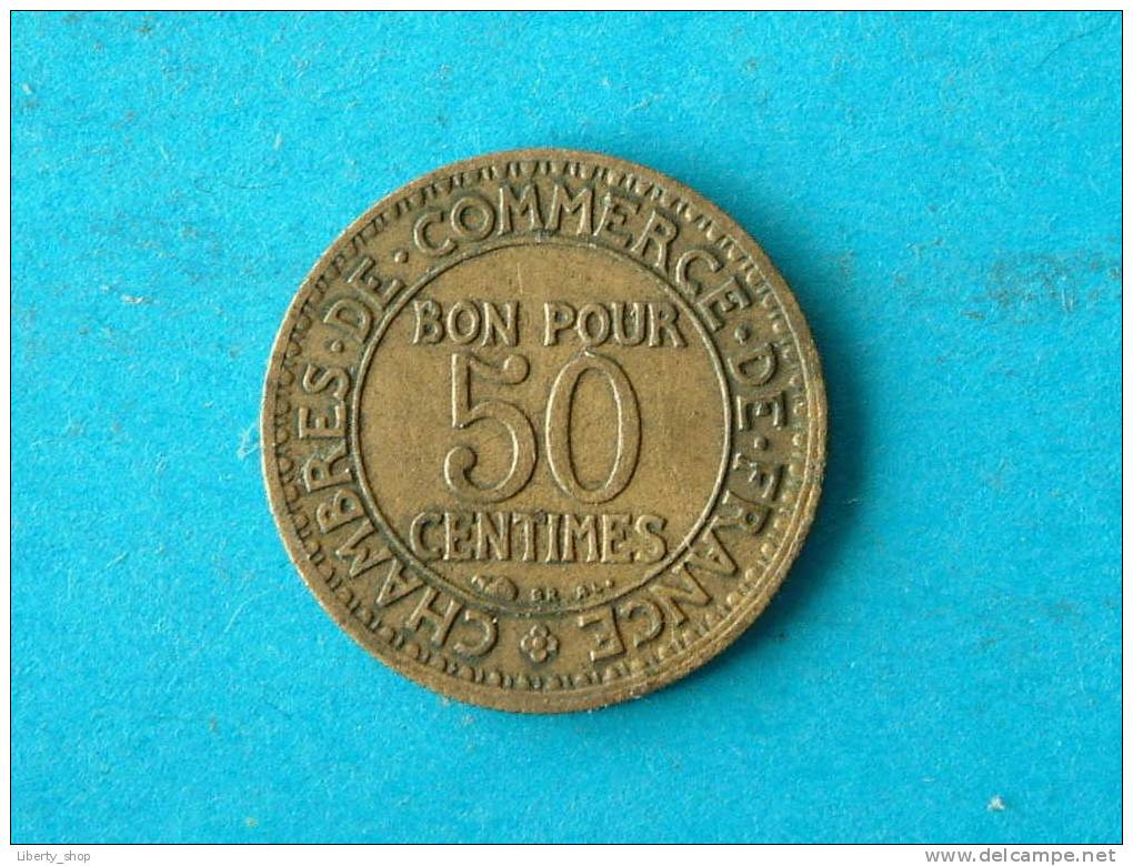 BON POUR 50 CENTIMES 1928 / KM 884 - ( For Grade, Please See Photo ) ! - Autres & Non Classés