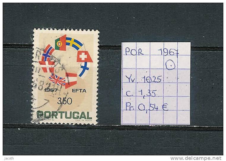 Portugal 1967 - Yv. 1025 Gest./obl./used - Oblitérés