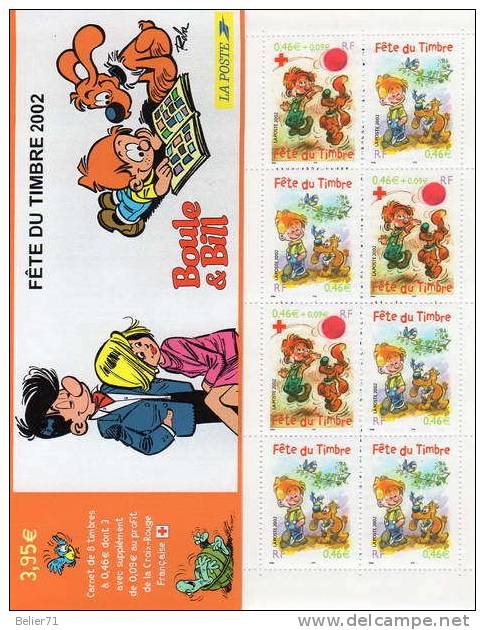 France : Carnet Fête Du Timbre De 2002. N° BC3467a Xx - Tag Der Briefmarke