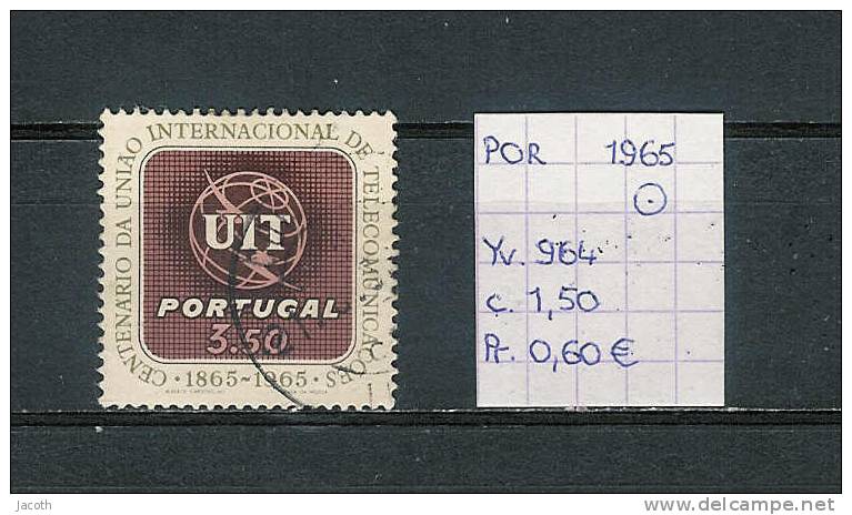 Portugal 1965 - Yv. 964 Gest./obl./used - Usado