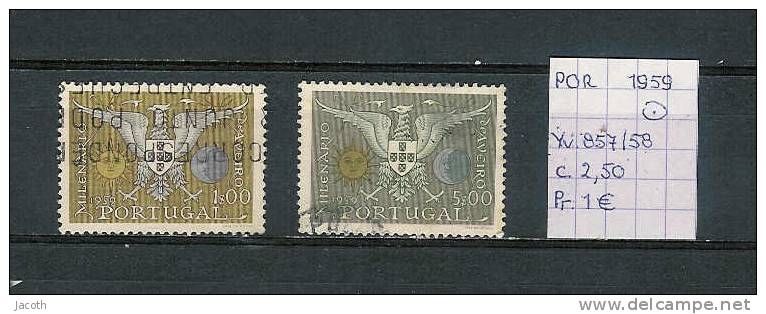 Portugal 1959 - Yv. 857/58 Gest./obl./used - Gebraucht