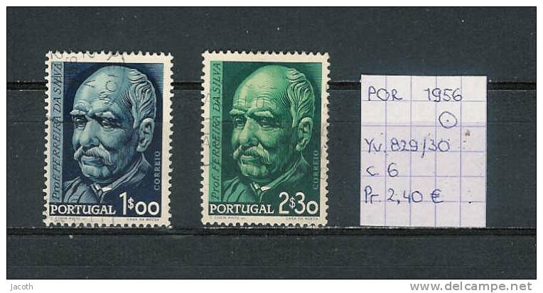 Portugal 1956 - Yv. 829/30 Gest./obl./used - Oblitérés