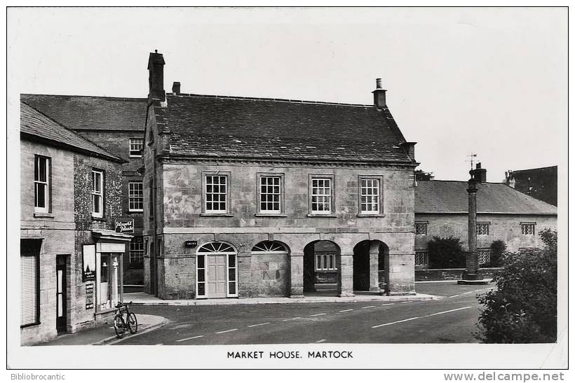 ENGLAND - REAL PHOTOGRAPH MARKET HOUSE, MARTOCK - Other & Unclassified