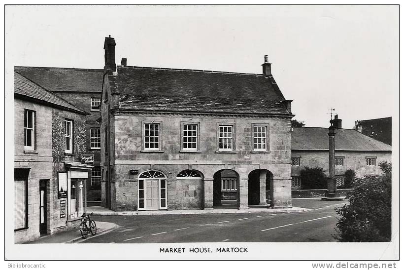 ENGLAND - REAL PHOTOGRAPH MARKET HOUSE, MARTOCK - Altri & Non Classificati