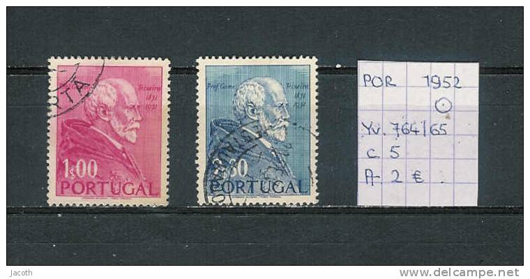 Portugal 1952 - Yv. 764/65 Gest./obl./used - Usati