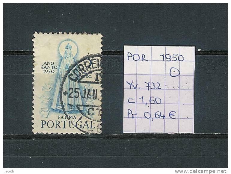 Portugal 1950 - Yv. 732 Gest./obl./used - Used Stamps