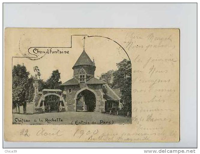 008317  -  Chaudfontaine  -  Château De La Rochette - Chaudfontaine