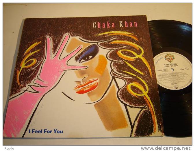 DISQUE LP 33T D ORIGINE / CHAKA KHAN /I FEEL FOR YOU /WARNER 1984/ TRES BEL ETAT - Sonstige - Italienische Musik