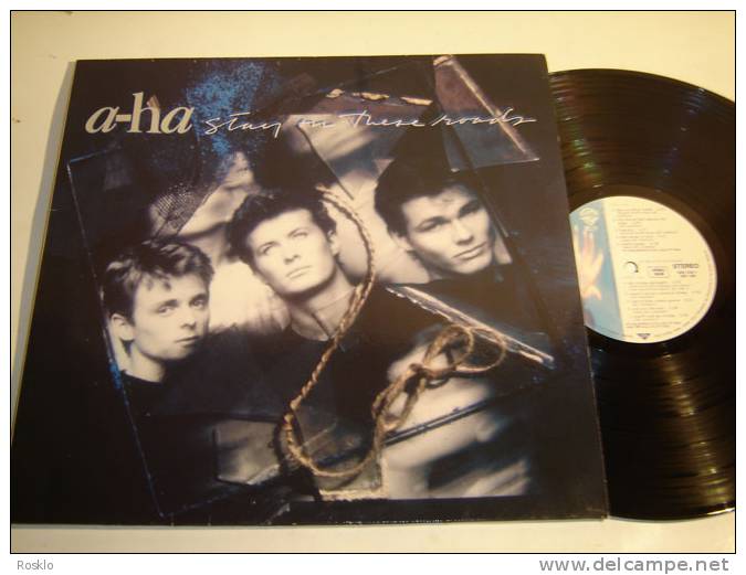 DISQUE LP 33T D ORIGINE / A-HA STAY ON THESE ROADS   / WARNER 1988/ PARFAIT ETAT - Altri - Musica Italiana