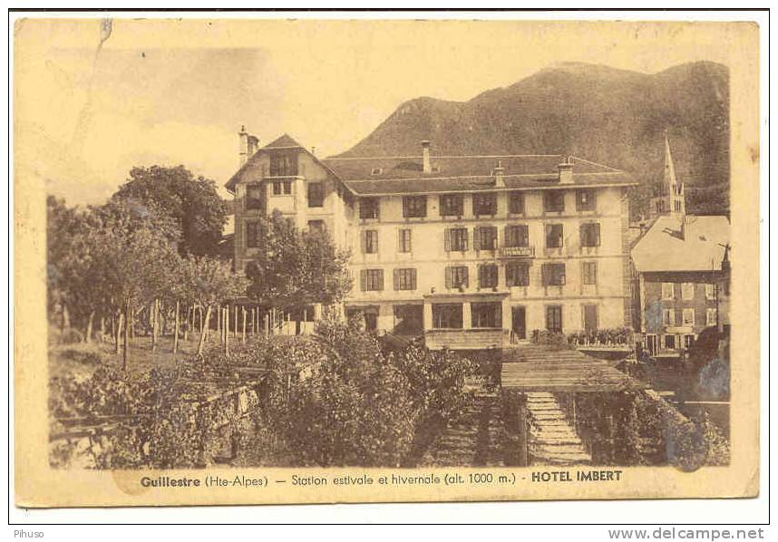 *102*  GUILLESTRE : Station Estivale Et Hivernale - Hotel Imbert - Guillestre