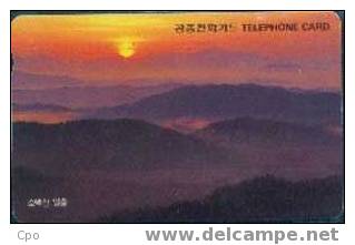 # KOREA MO9602214 Sunrise In Mt.Sobaek 3000 Autelca 02.96  Tres Bon Etat - Korea, South