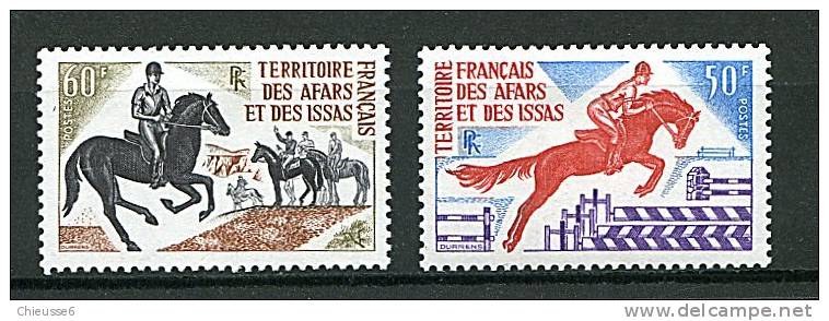 Afars Et Issas** N° 365  / 366 - Hippisme - Unused Stamps