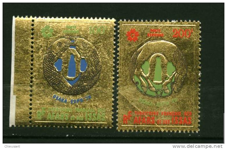 Afars Et Issas ** PA 64 / 65 -  Expo D' Osaka - Unused Stamps