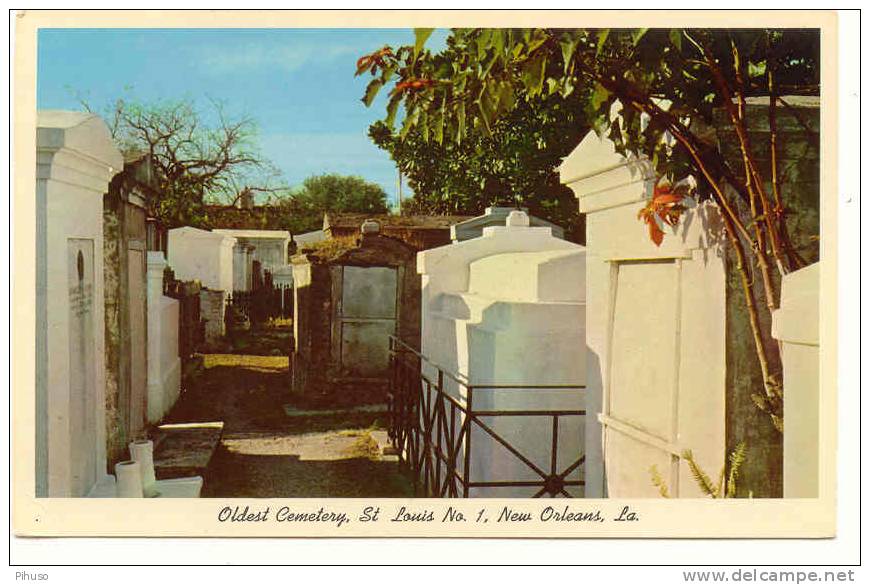 US-212    NEW ORLEANS - Oldest Cemetery St Louis No. 1 - New Orleans