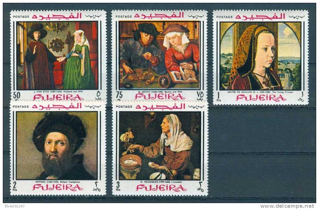 Fujeira 1967, Michel No. : 224-233 A  AIRMAIL, - MNH - *** - - Fujeira