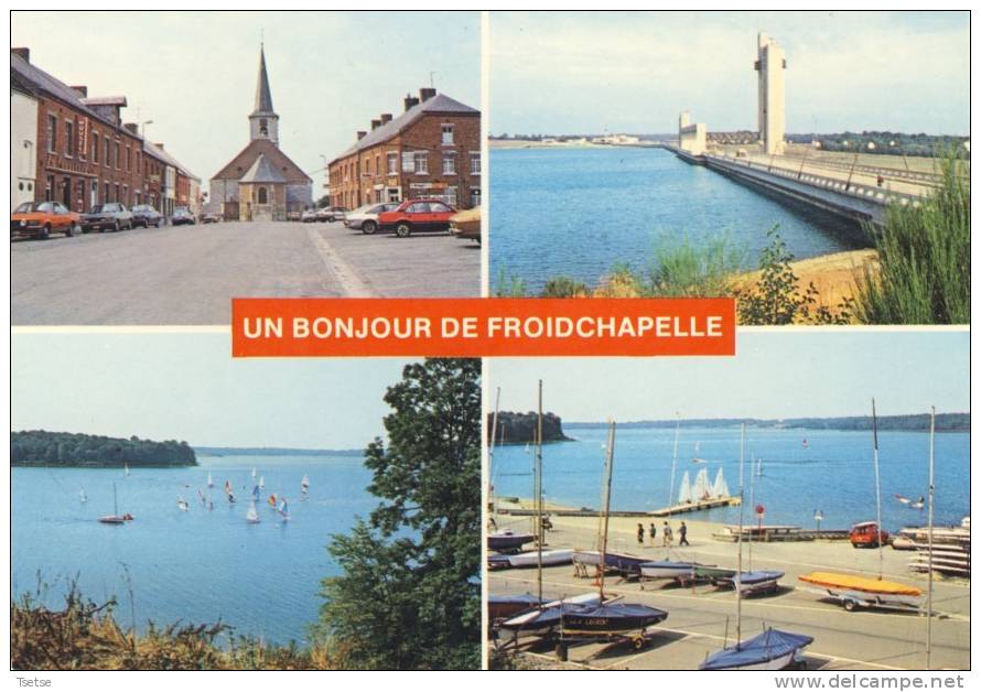 Froidchapelle - Un Bonjour De ... - Carte Horizontale , 4 Vues - Froidchapelle