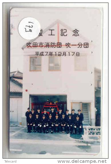 Télécarte JAPON Pompiers Feuerwehr Fire Brigade JAPAN  (179) Brandweer Brigada De Fuego Vigili Del Fuoco - Brandweer