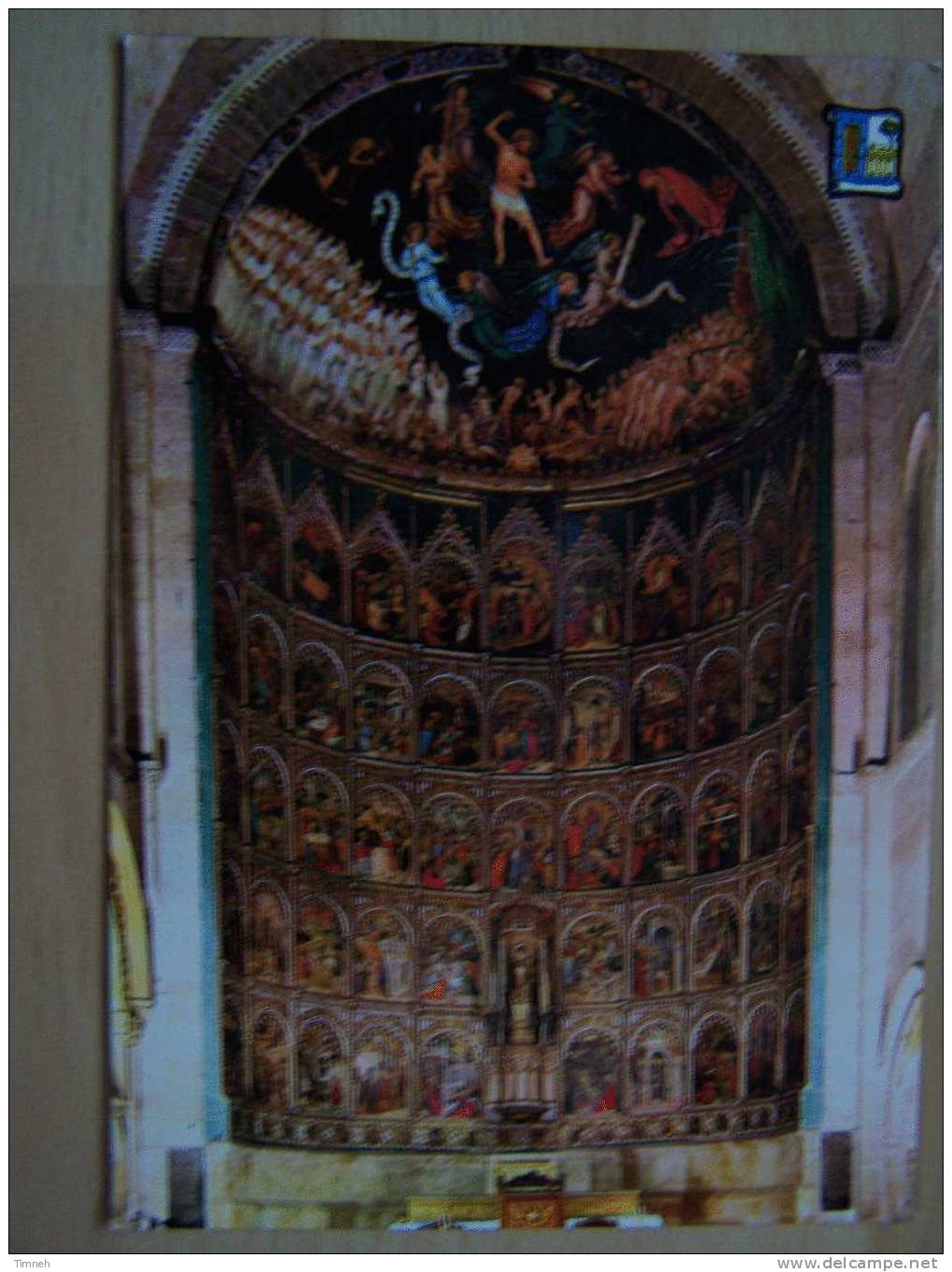 35.SALAMANCA -Sculptures à L' Intérieur De La Vieille Cathédrale-  écusson Blason -retablo Catedral - Salamanca