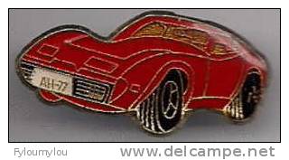 Voiture Corvette Rouge - Corvette