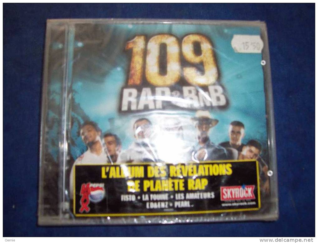109  RAP & RNB   °°°°  Cd    16   TITRES - Rap En Hip Hop