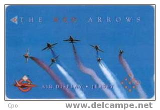 # JERSEY JER149 Red Arrows - Vixen Break 2 Gpt 09.96 25000ex -avion,plane- Tres Bon Etat - [ 7] Jersey Und Guernsey