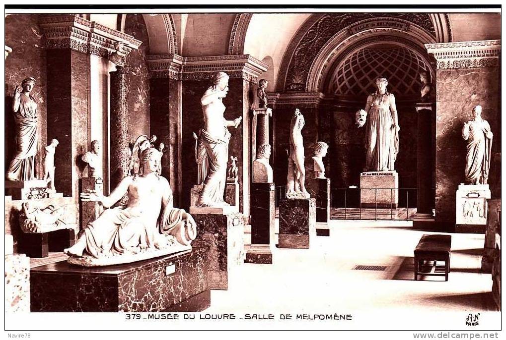 MUSEE DU LOUVRE. SALLE DE MELPOMENE. - Musei