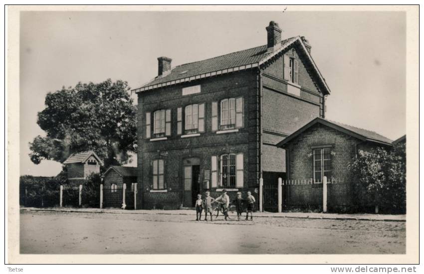 Barlin - La Gare ( Groupe De Gamins ) - Barlin