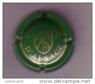 Capsule De Cremant D'Alsace (verte) - Placas De Cava