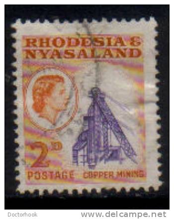 RHODESIA & NYASALAND   Scott #  160  F-VF USED - Rhodesië & Nyasaland (1954-1963)