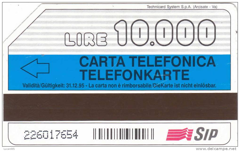 SCHEDE TELEFONICHE -  PHONECARD - TELECARTE - TELETARJETA TELEFONICA BILINGUA ALLE POSTE CHIEDI DI ME - Publiques Figurées Ordinaires