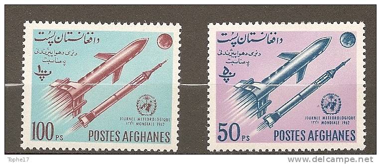 W - Afganistan - 1962 - Y&T 693 Et 694  - Neuf ** - Asie