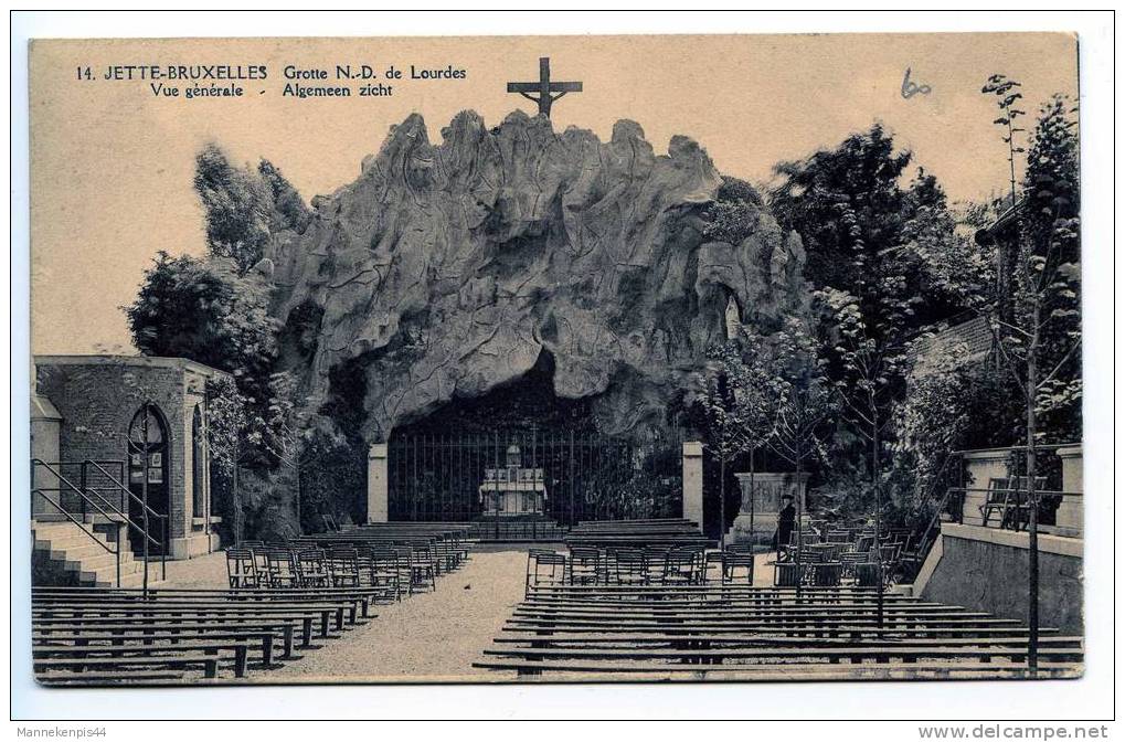 Bruxelles - Jette - Grotte N.-D. De Lourdes - Vue Générale - Jette